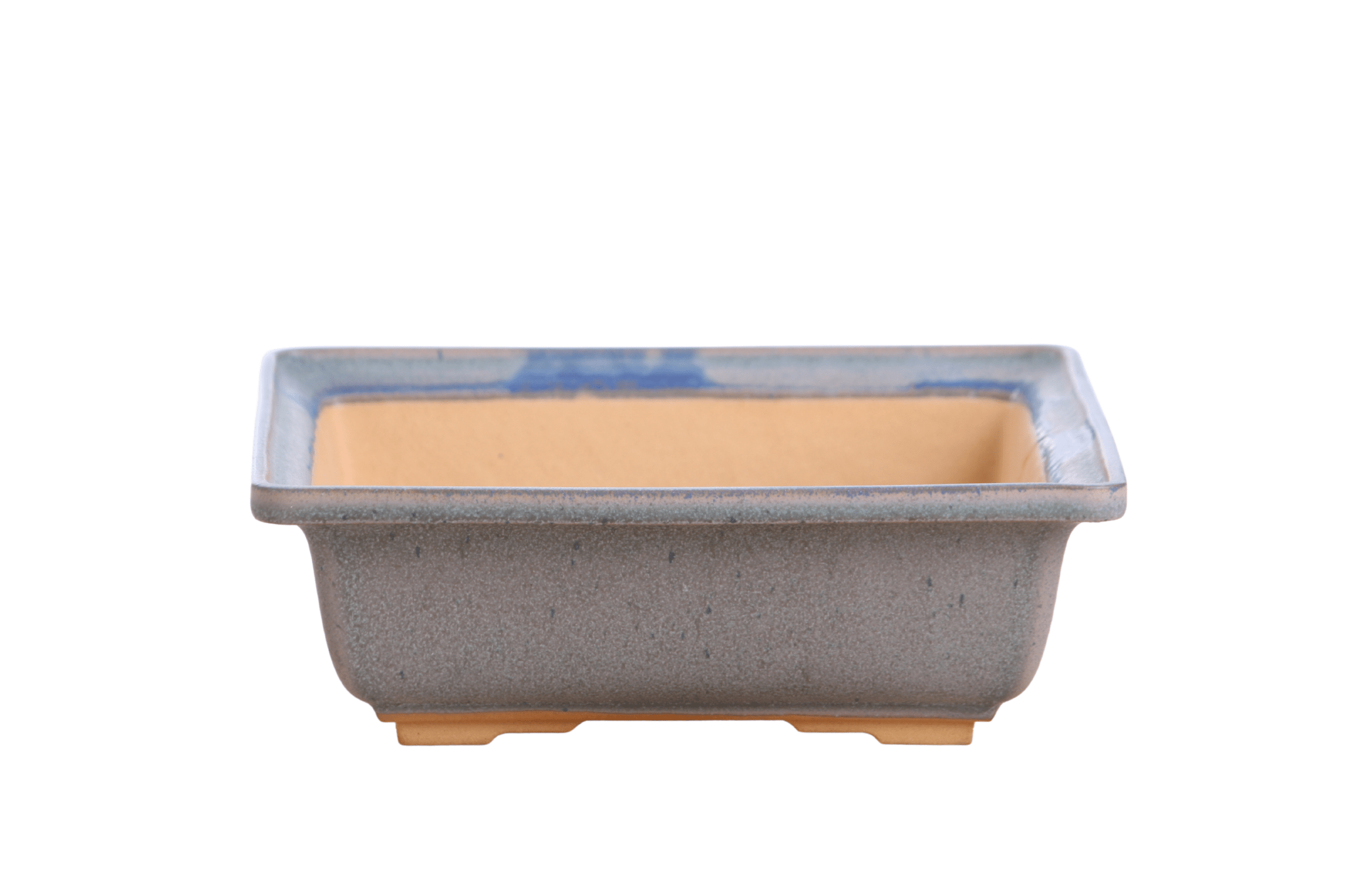 Willow Bonsai Ceramics Square Bonsai Pot 8 Inch – Low‑Profile Square Ceramic Bonsai & Succulent Planter with Accentuated Rim, High‑Fired Frost‑Proof Stoneware, Handmade in USA (Ocean) - Che Cose Belle