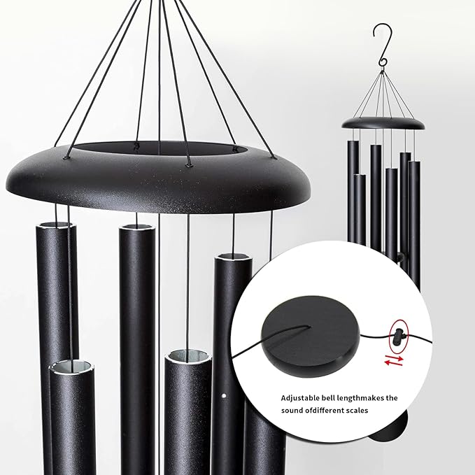 Wind Chimes for OutsideDeep Tone, 45 in Large Wind Chimes Outdoor, Wind Chime Gifts for mom/Grandma, Christmas, Garden Décor - Che Cose Belle