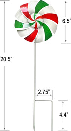 Windmill Decoration，Outdoor Metal Stakes, Wind Catcher Spinner Garden Stakes, Outdoor Wind Spinners, Yard Patio Decoration, Set of 3 - Che Cose Belle