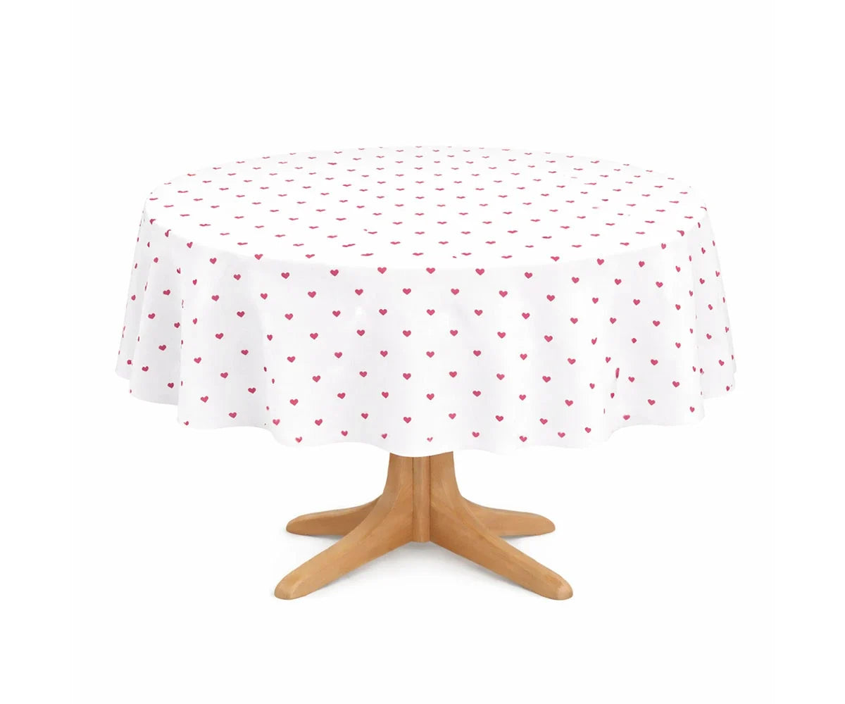 Valentine Cloth Tablecloth - Round