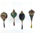 Winter Balsam and Berry Ornaments Assortment of 4 | Christmas Decor | Katherine's Collection - Che Cose Belle