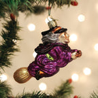 Witch On Broomstick Ornament - Che Cose Belle
