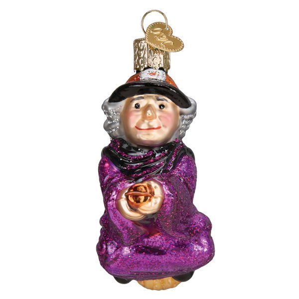 Witch On Broomstick Ornament - Che Cose Belle