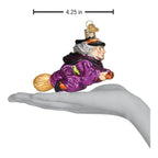 Witch On Broomstick Ornament - Che Cose Belle
