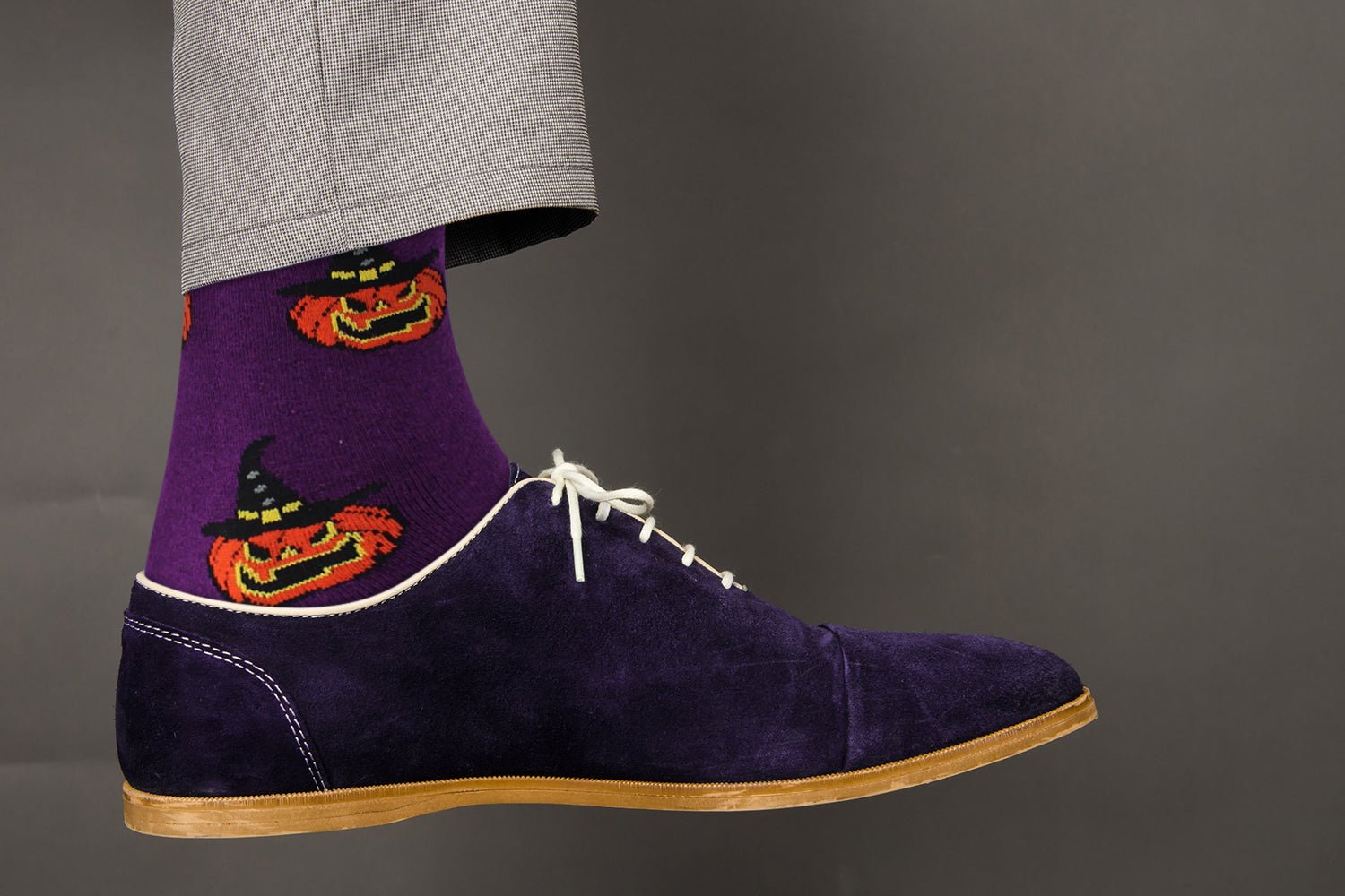 Witch's Pumpkin Halloween Socks - Comfy Cotton for Men & Women - Che Cose Belle