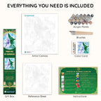 Glinda & Elphaba - Paint By Numbers Kit