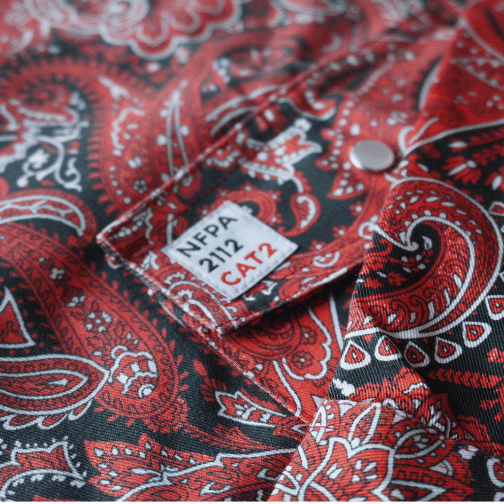 WoahBros Red Paisley FR - Che Cose Belle