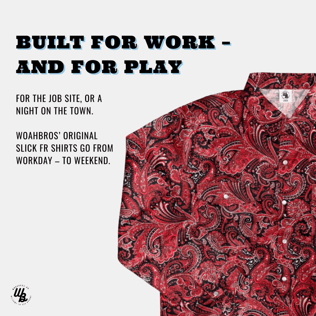 WoahBros Red Paisley FR - Che Cose Belle