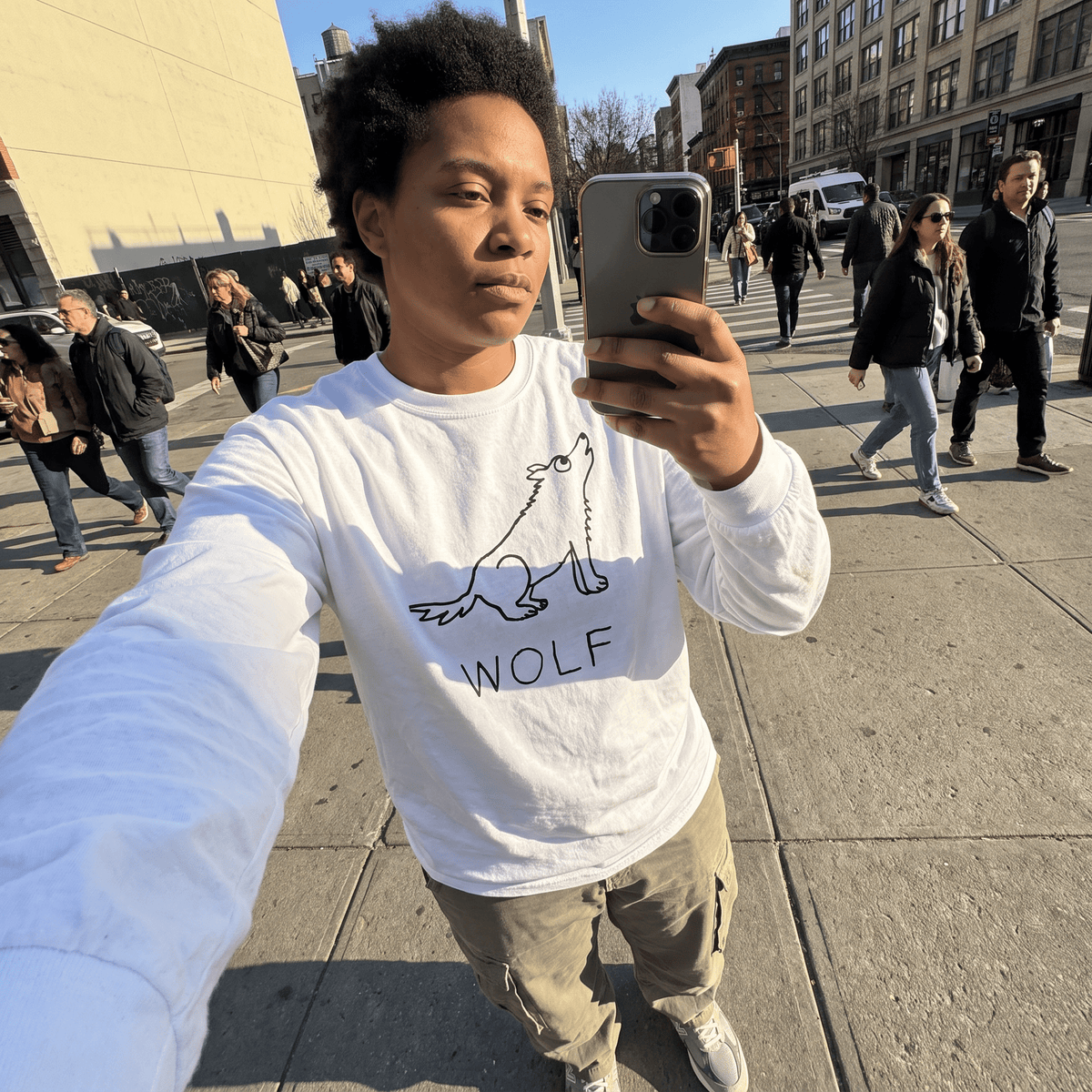 Wolf - Long Sleeve Tee - Che Cose Belle