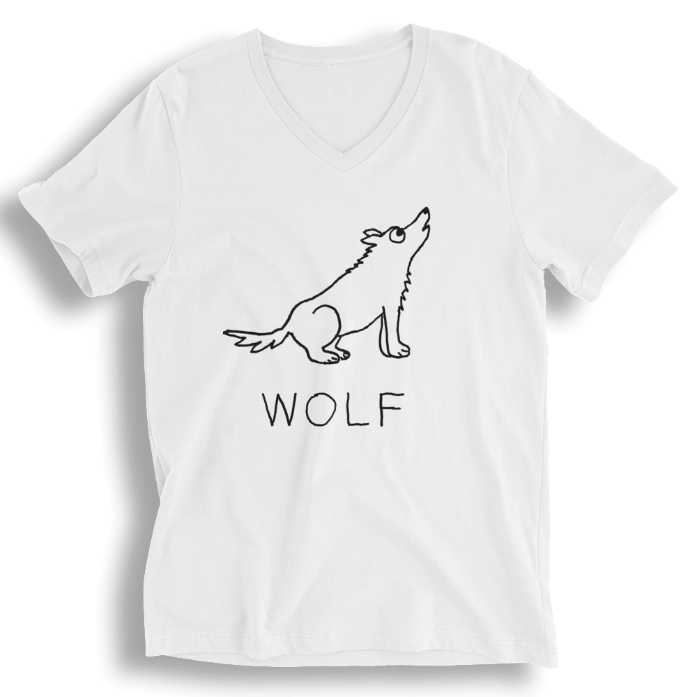 Wolf - V-neck Tee - Che Cose Belle