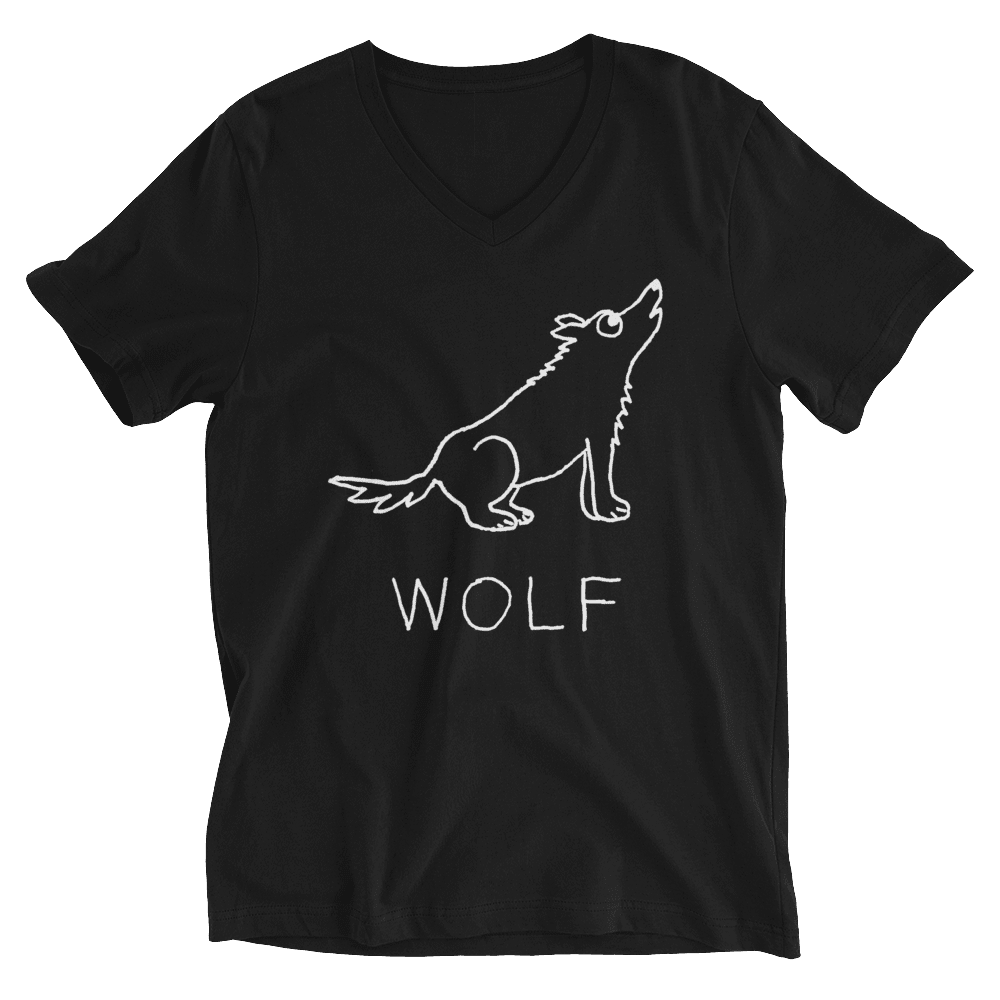 Wolf - V-neck Tee - Che Cose Belle