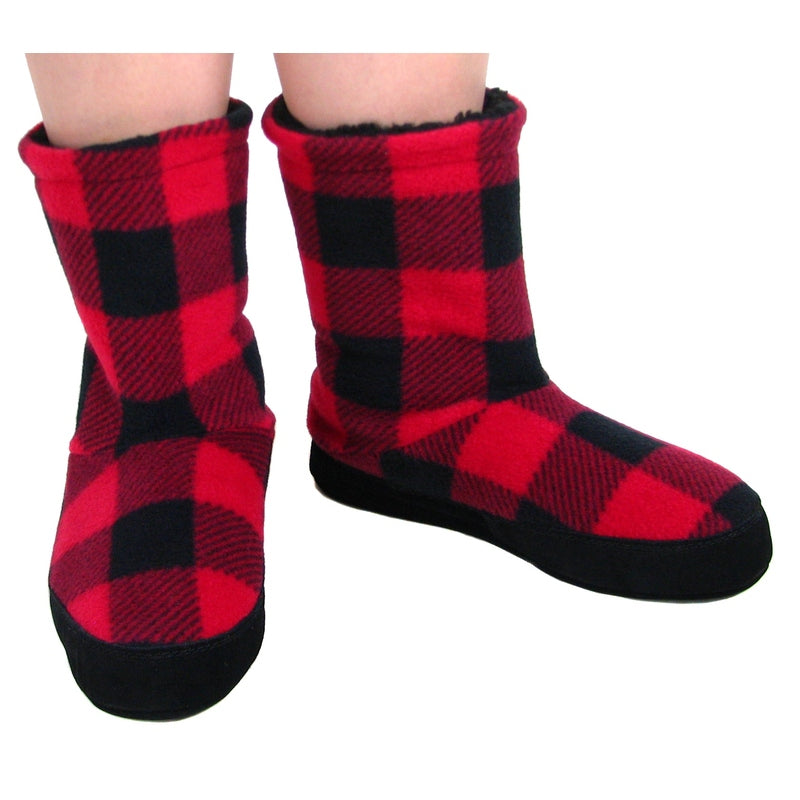 Polar Feet Women's Snugs - Buffalo Plaid