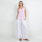 Women's 100% Cotton Gauze Dominica Tank Top - Che Cose Belle