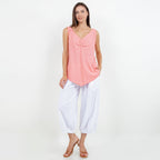 Women's 100% Cotton Gauze Dominica Tank Top - Che Cose Belle