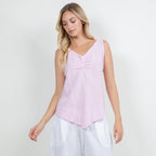 Women's 100% Cotton Gauze Dominica Tank Top - Che Cose Belle