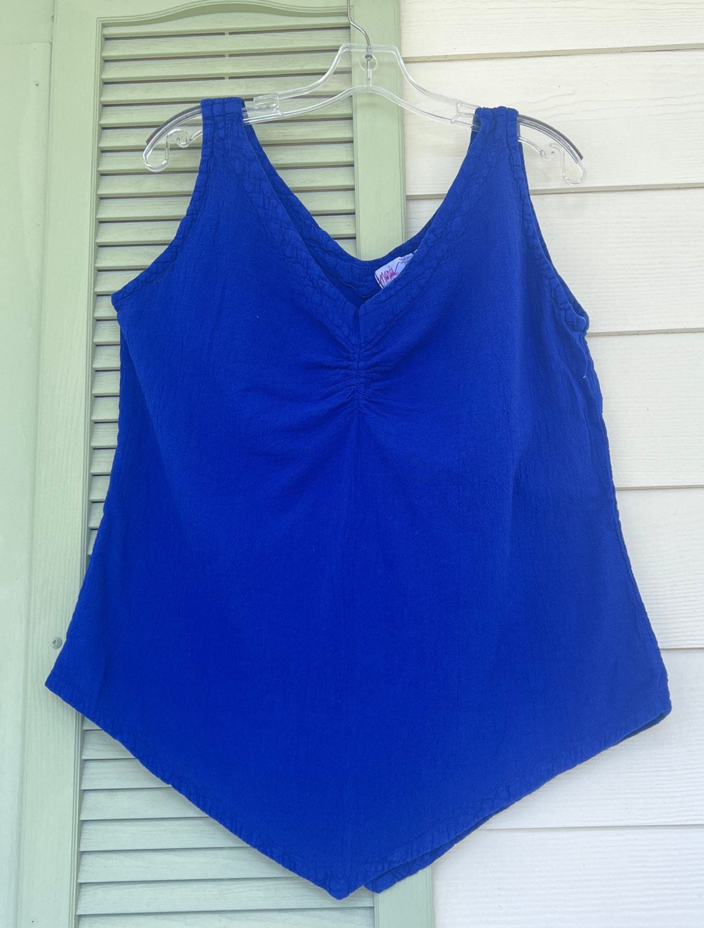 Women's 100% Cotton Gauze Dominica Tank Top - Che Cose Belle