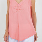Women's 100% Cotton Gauze Dominica Tank Top - Che Cose Belle