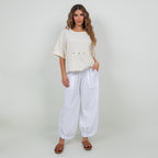 Women's 100% Cotton Gauze Kira Top - Che Cose Belle