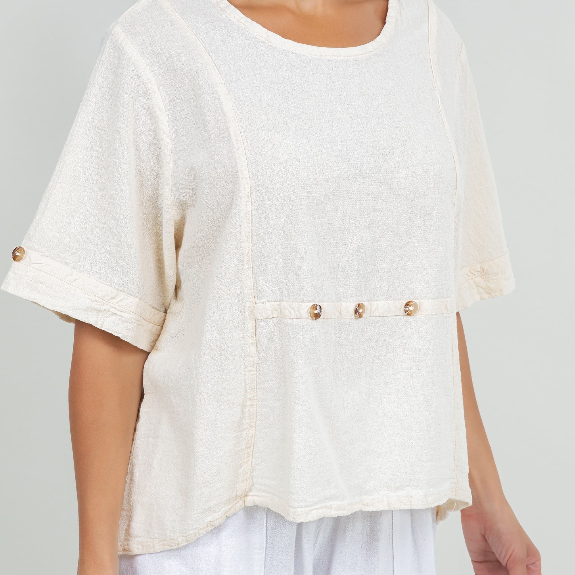 Women's 100% Cotton Gauze Kira Top - Che Cose Belle