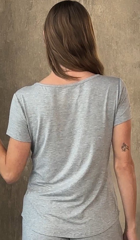 Women’s Bamboo Lounge Set - Lounge T-Shirt + Lounge Shorts - Che Cose Belle