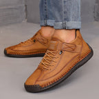 Women’s Color Matching Leather Boots - Che Cose Belle