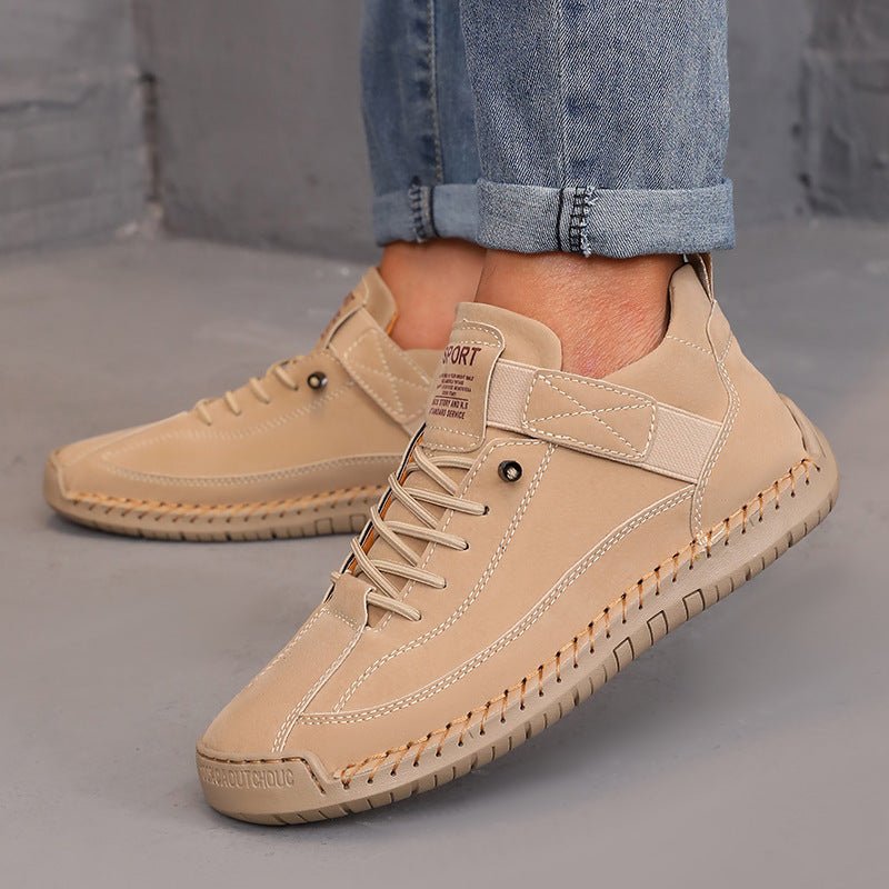 Women’s Color Matching Leather Boots - Che Cose Belle