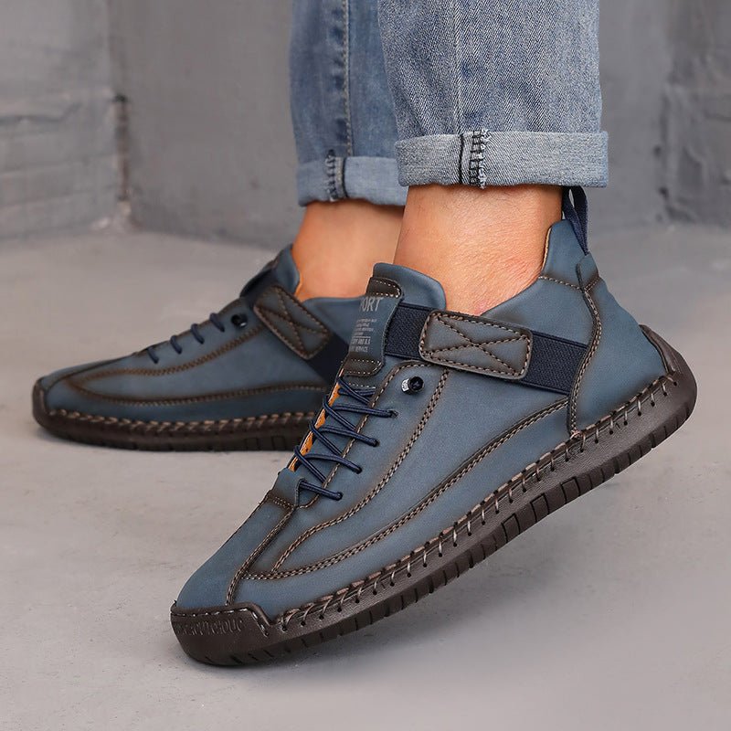 Women’s Color Matching Leather Boots - Che Cose Belle