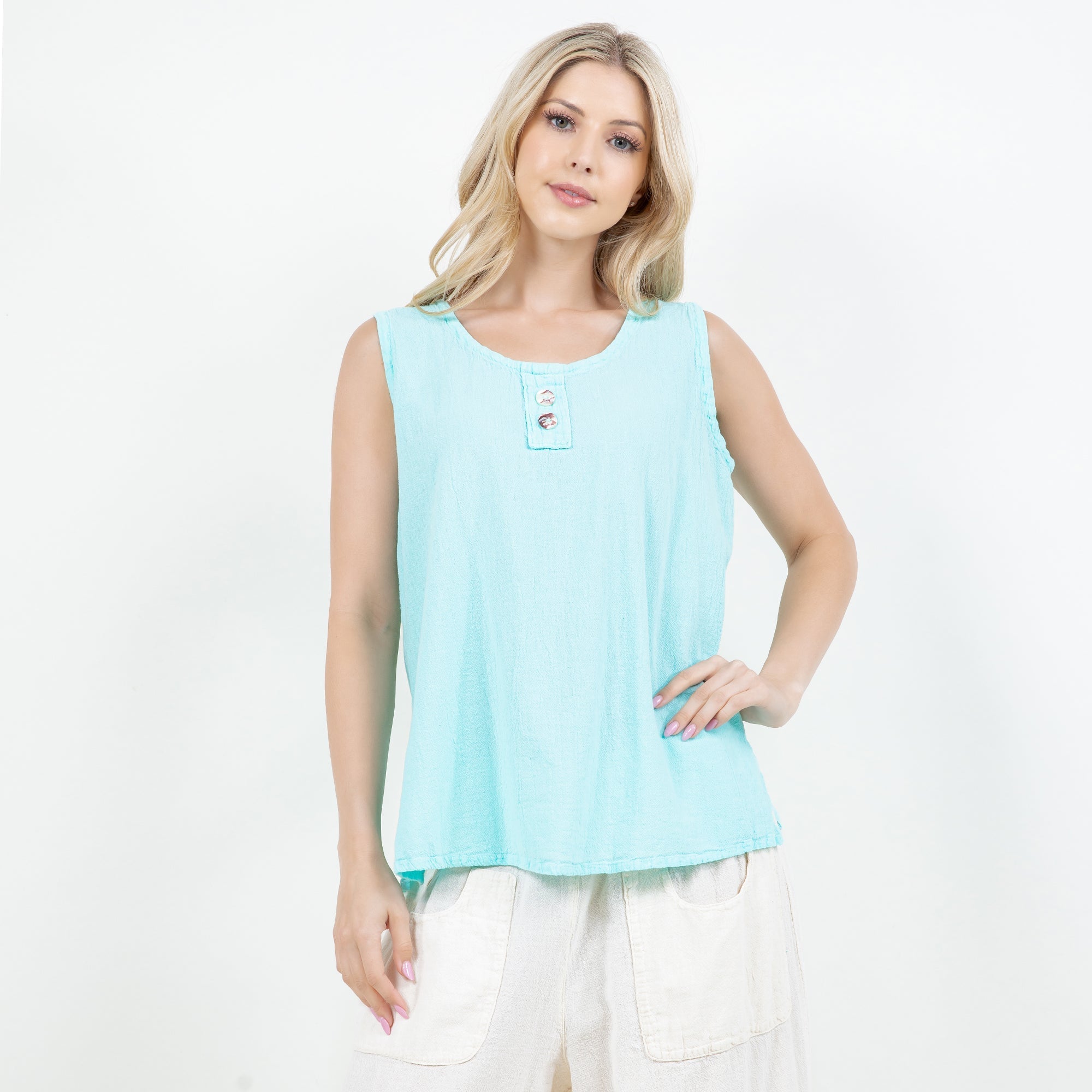 Women's Cotton Gauze Anne Top - Che Cose Belle