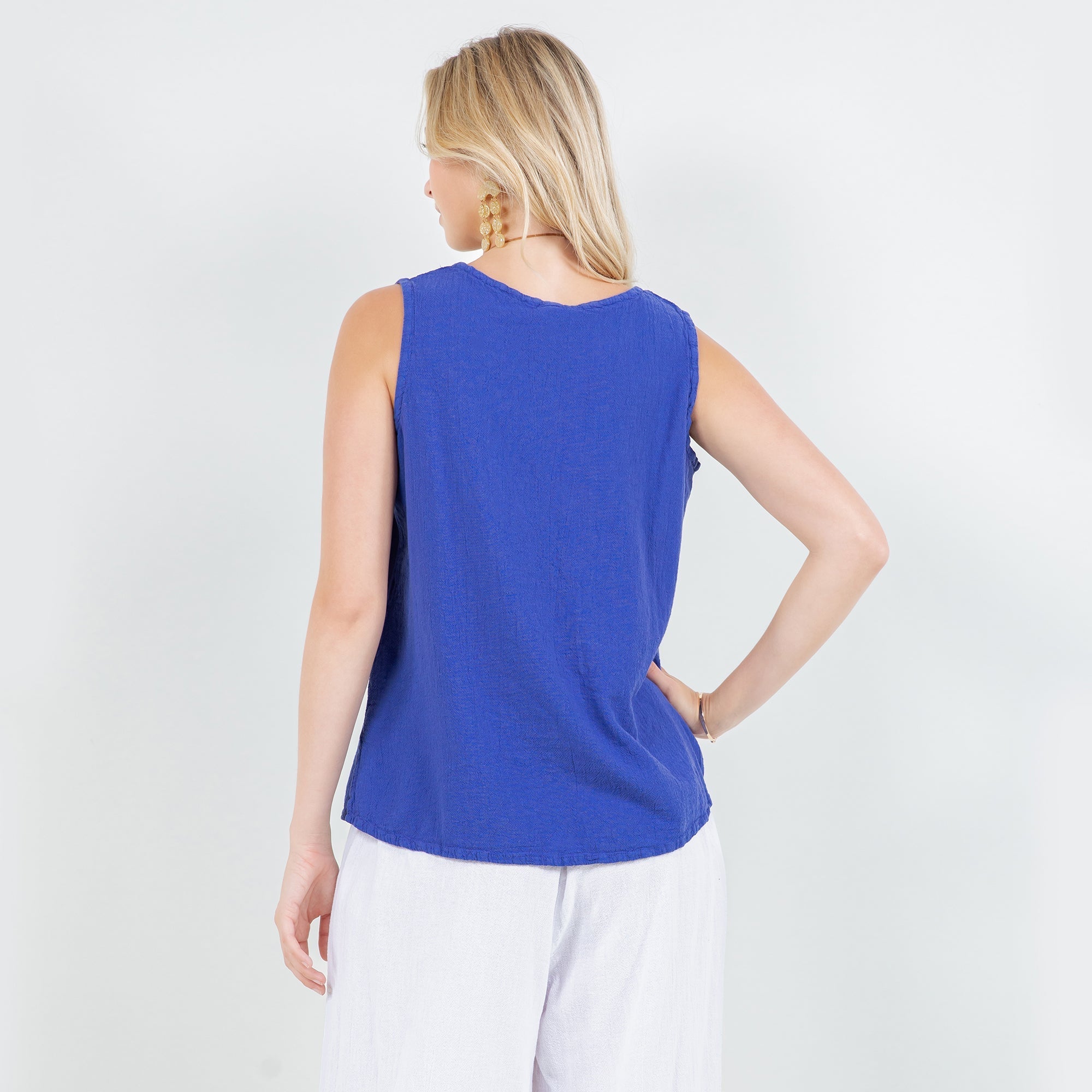Women's Cotton Gauze Anne Top - Che Cose Belle