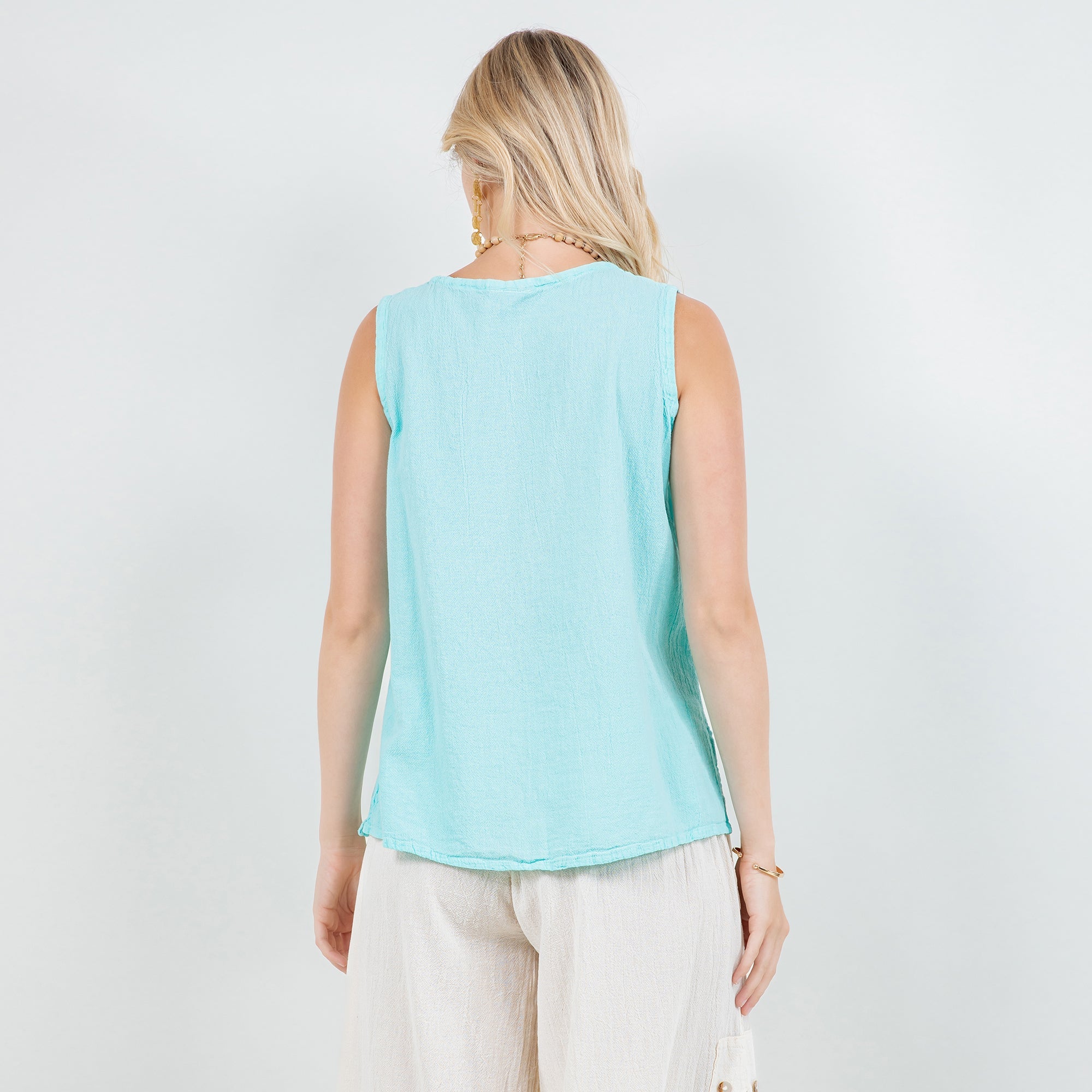 Women's Cotton Gauze Anne Top - Che Cose Belle