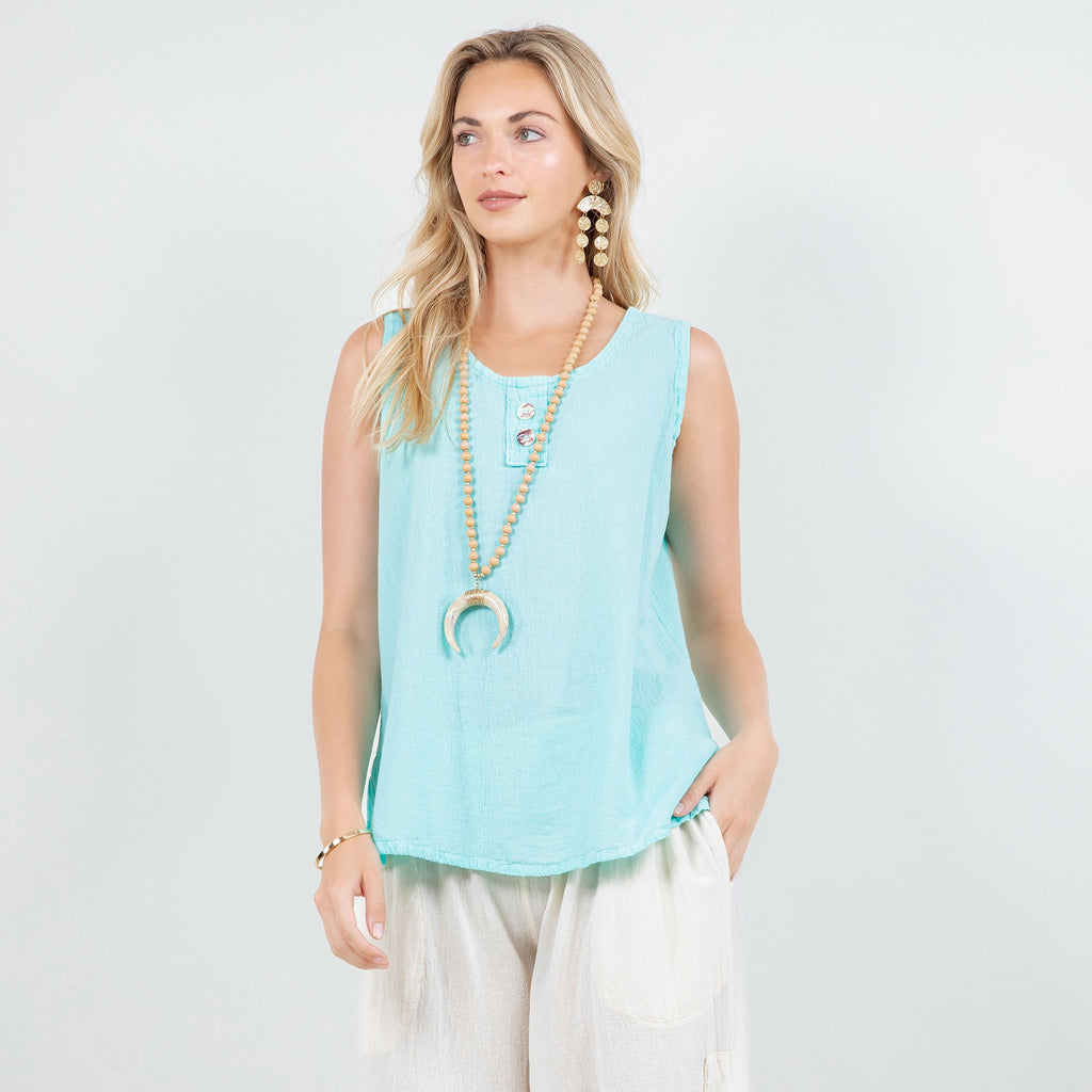 Women's Cotton Gauze Anne Top - Che Cose Belle