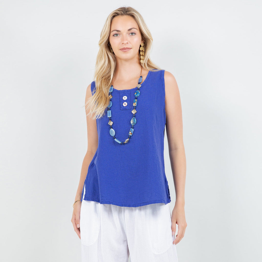 Women's Cotton Gauze Anne Top - Che Cose Belle