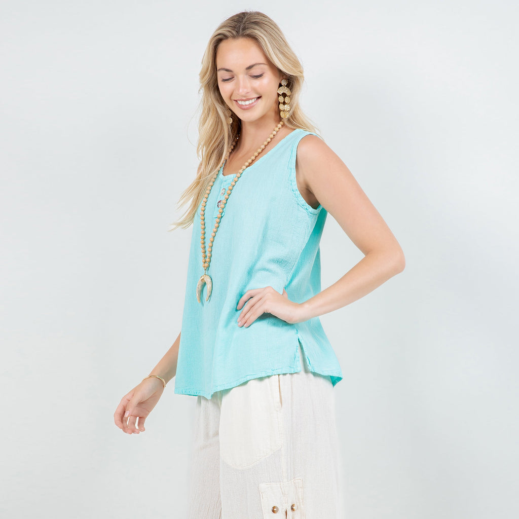 Women's Cotton Gauze Anne Top - Che Cose Belle