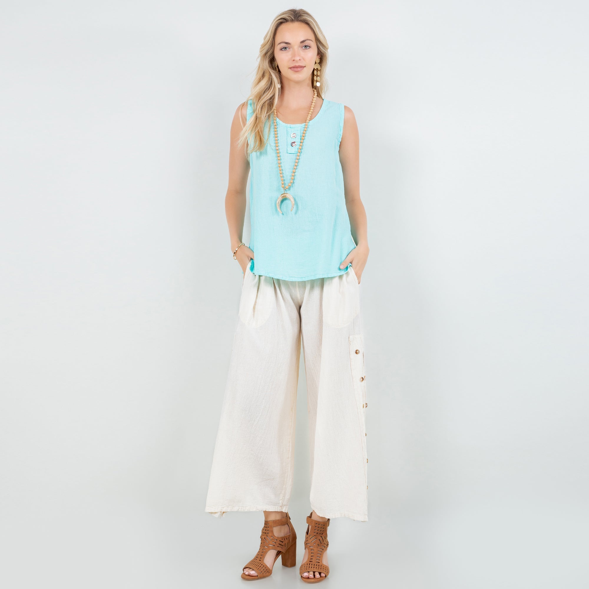 Women's Cotton Gauze Anne Top - Che Cose Belle