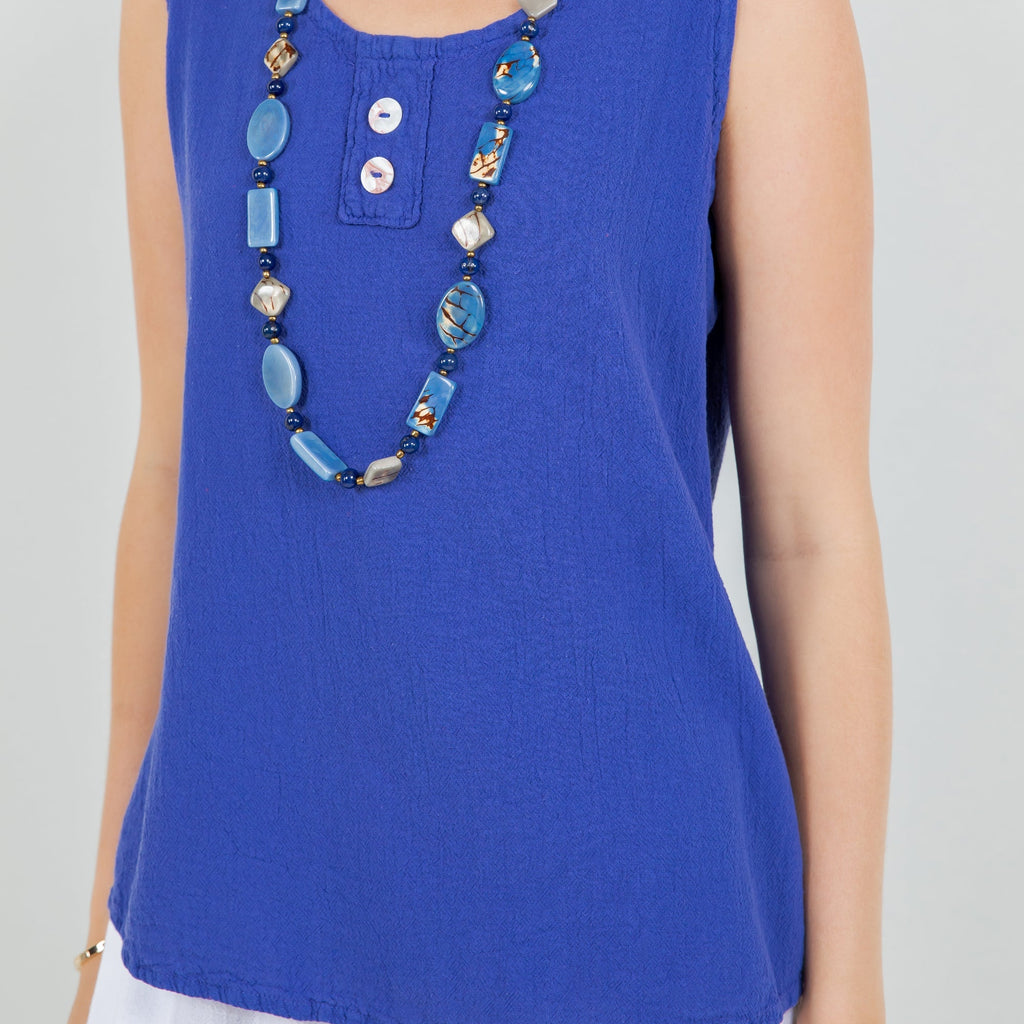 Women's Cotton Gauze Anne Top - Che Cose Belle