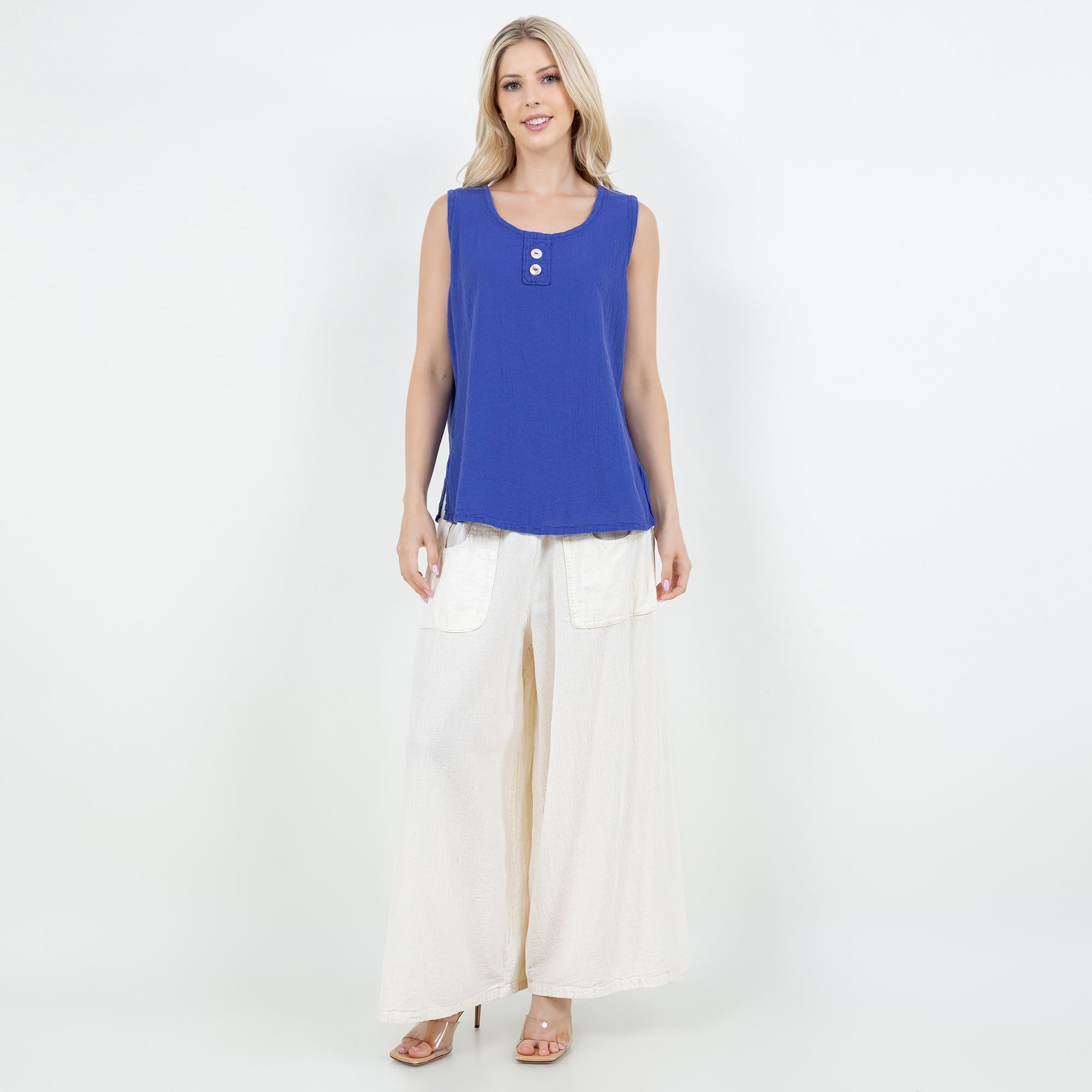 Women's Cotton Gauze Anne Top - Che Cose Belle