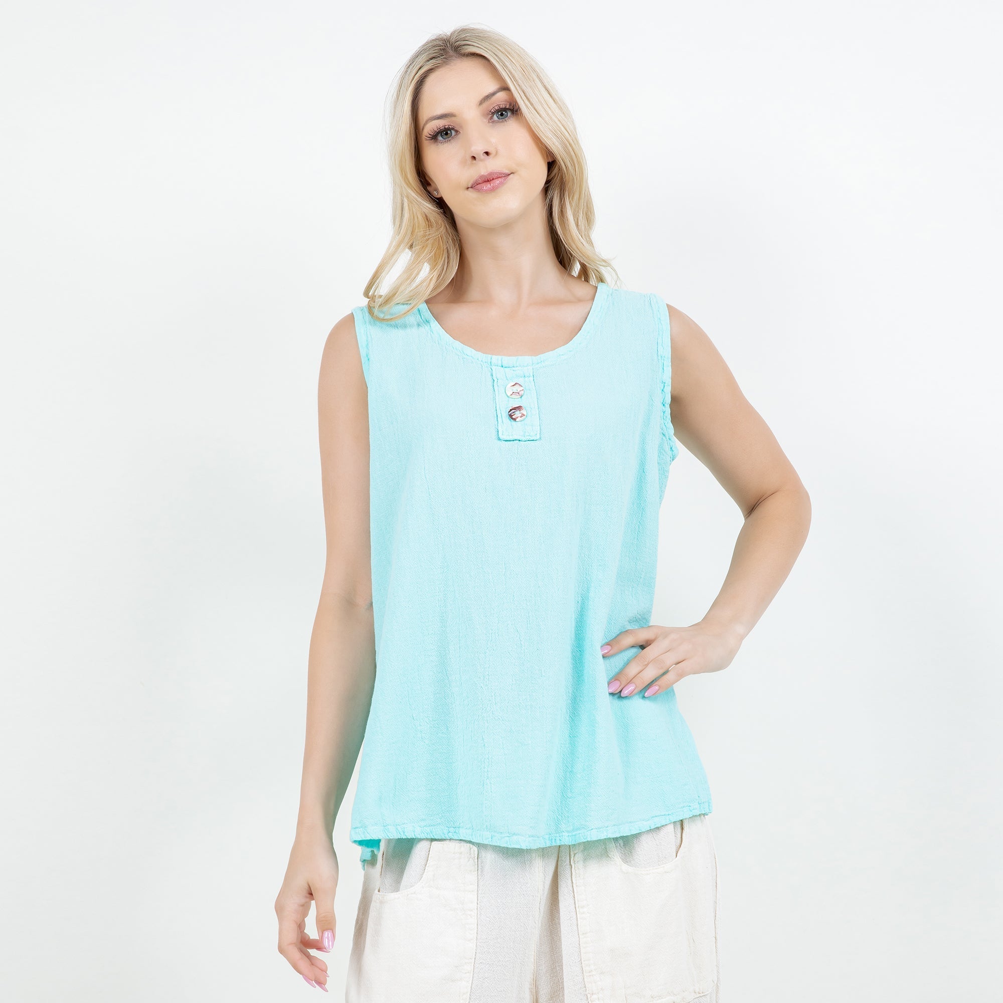 Women's Cotton Gauze Anne Top - Che Cose Belle