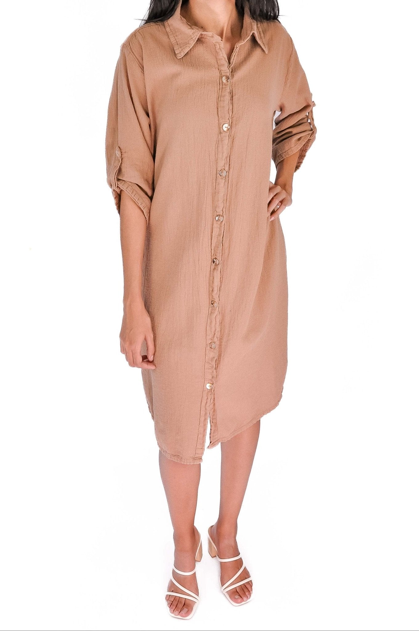 Women's Cotton Gauze Chris Tunic - Che Cose Belle