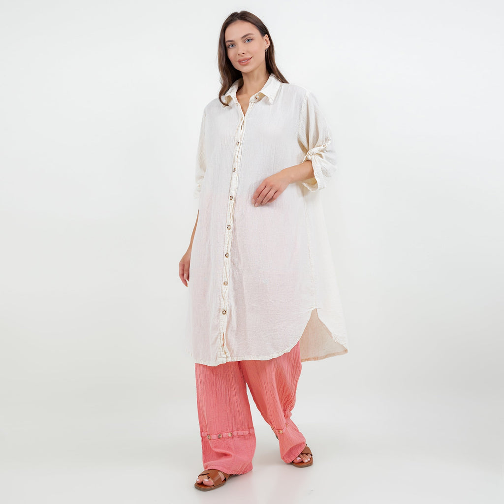 Women's Cotton Gauze Chris Tunic - Che Cose Belle