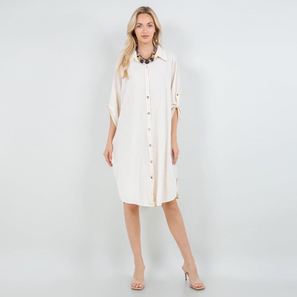 Women's Cotton Gauze Chris Tunic - Che Cose Belle
