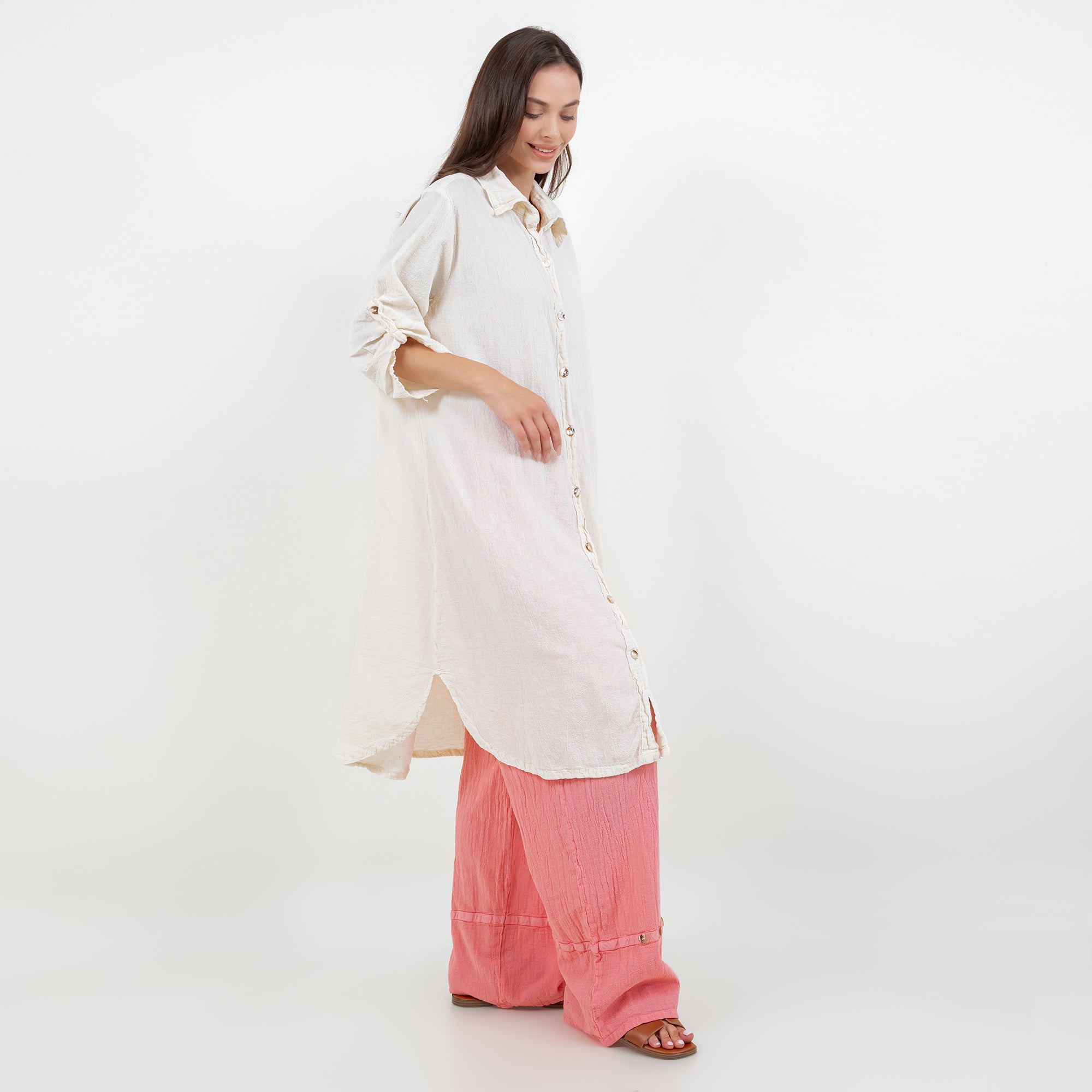 Women's Cotton Gauze Chris Tunic - Che Cose Belle