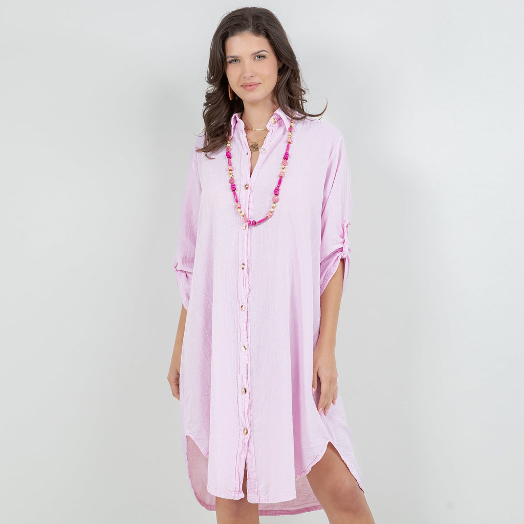 Women's Cotton Gauze Chris Tunic - Che Cose Belle