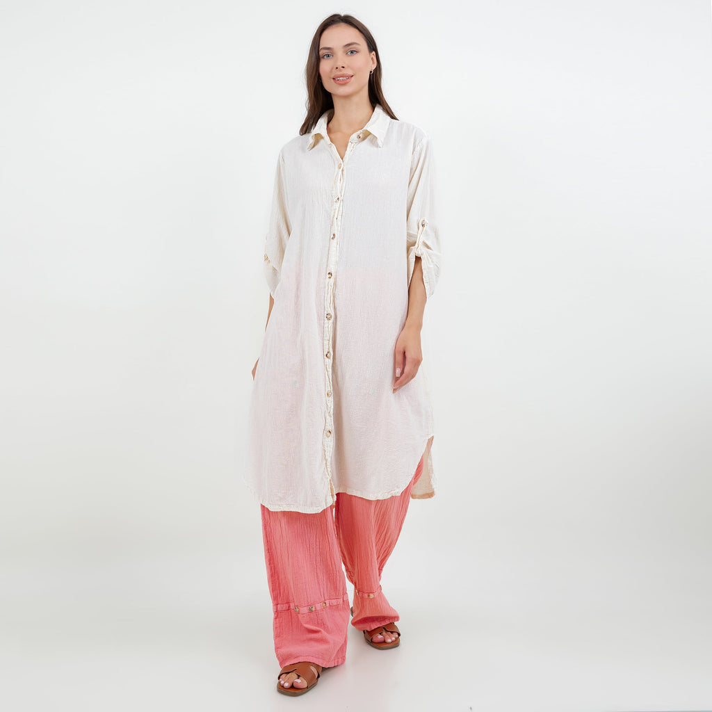 Women's Cotton Gauze Chris Tunic - Che Cose Belle