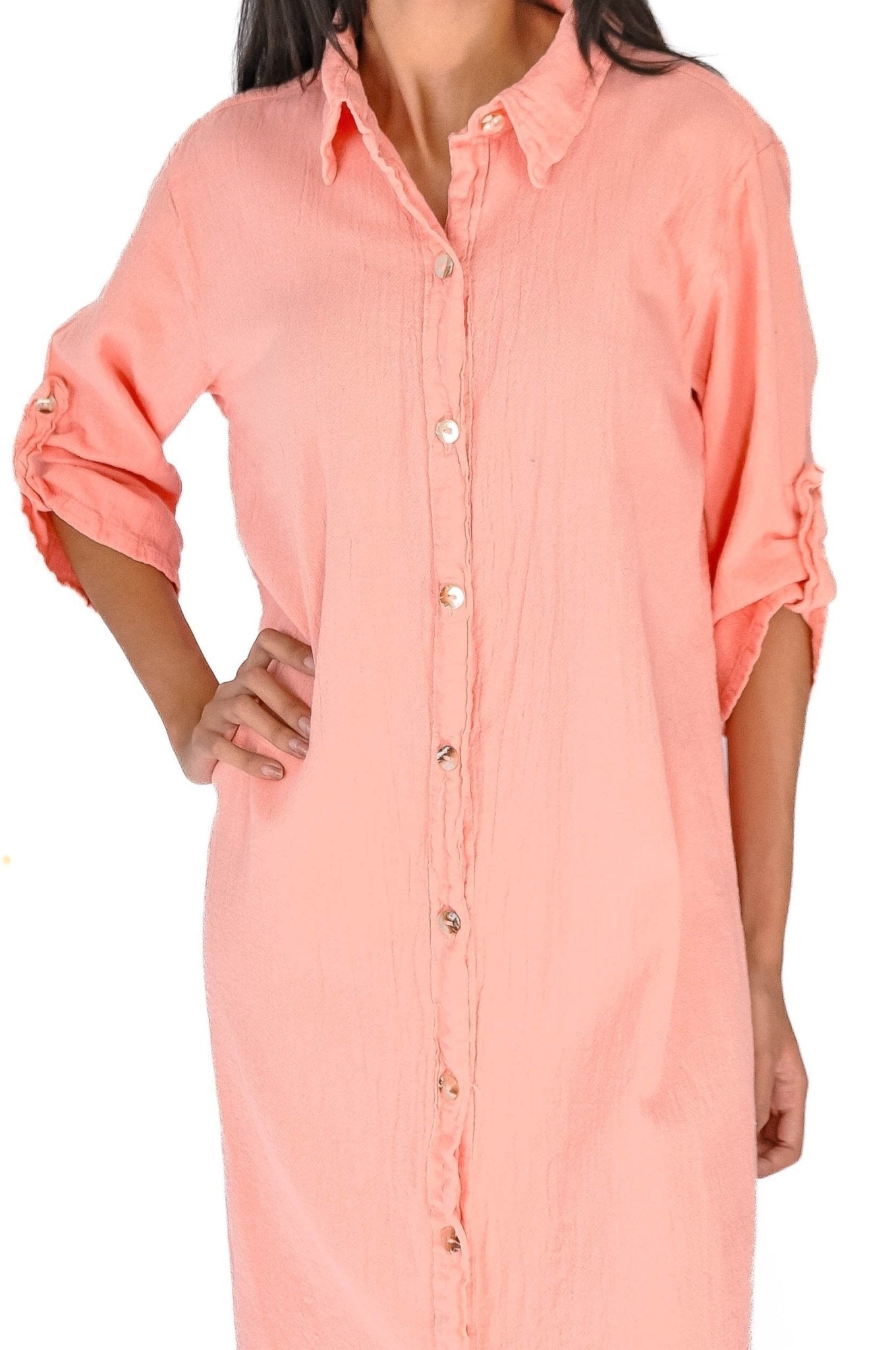 Women's Cotton Gauze Chris Tunic - Che Cose Belle