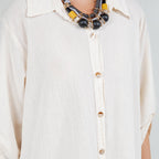 Women's Cotton Gauze Chris Tunic - Che Cose Belle