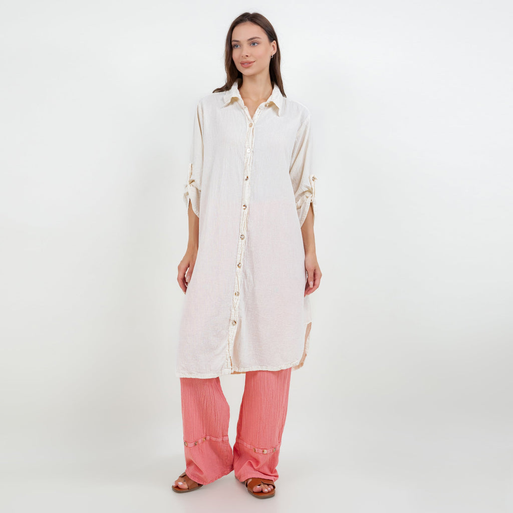 Women's Cotton Gauze Chris Tunic - Che Cose Belle