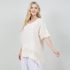 Women's Cotton Gauze Cynthia Top - Che Cose Belle