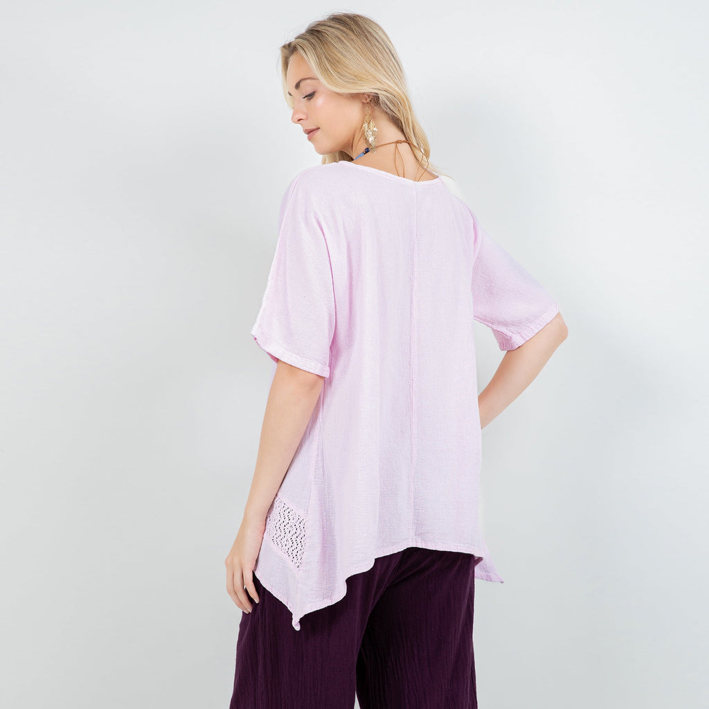 Women's Cotton Gauze Cynthia Top - Che Cose Belle