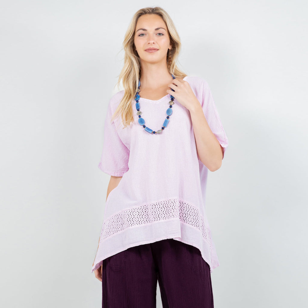 Women's Cotton Gauze Cynthia Top - Che Cose Belle