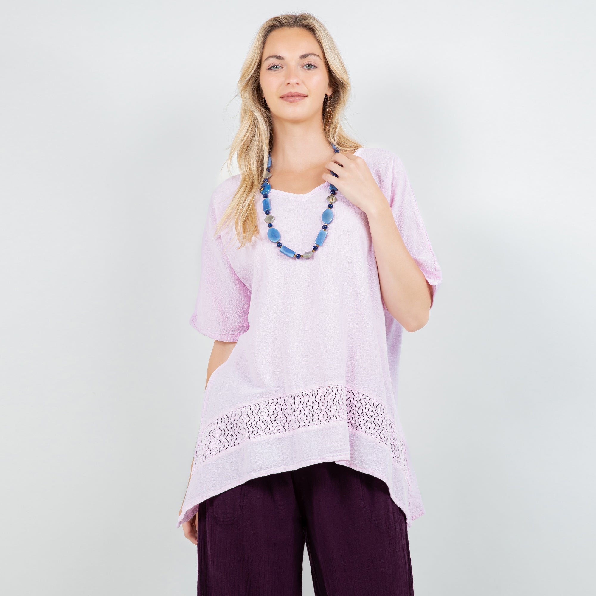 Women's Cotton Gauze Cynthia Top - Che Cose Belle